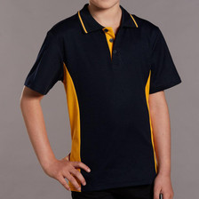 Kids TrueDry Contrast Short Sleeve Polo Shirts Online